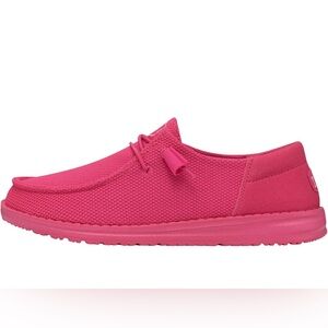 HEYDUDE Women's Canvas Slip-on Loafers Shoes Comfortable & Light-Weight NIB